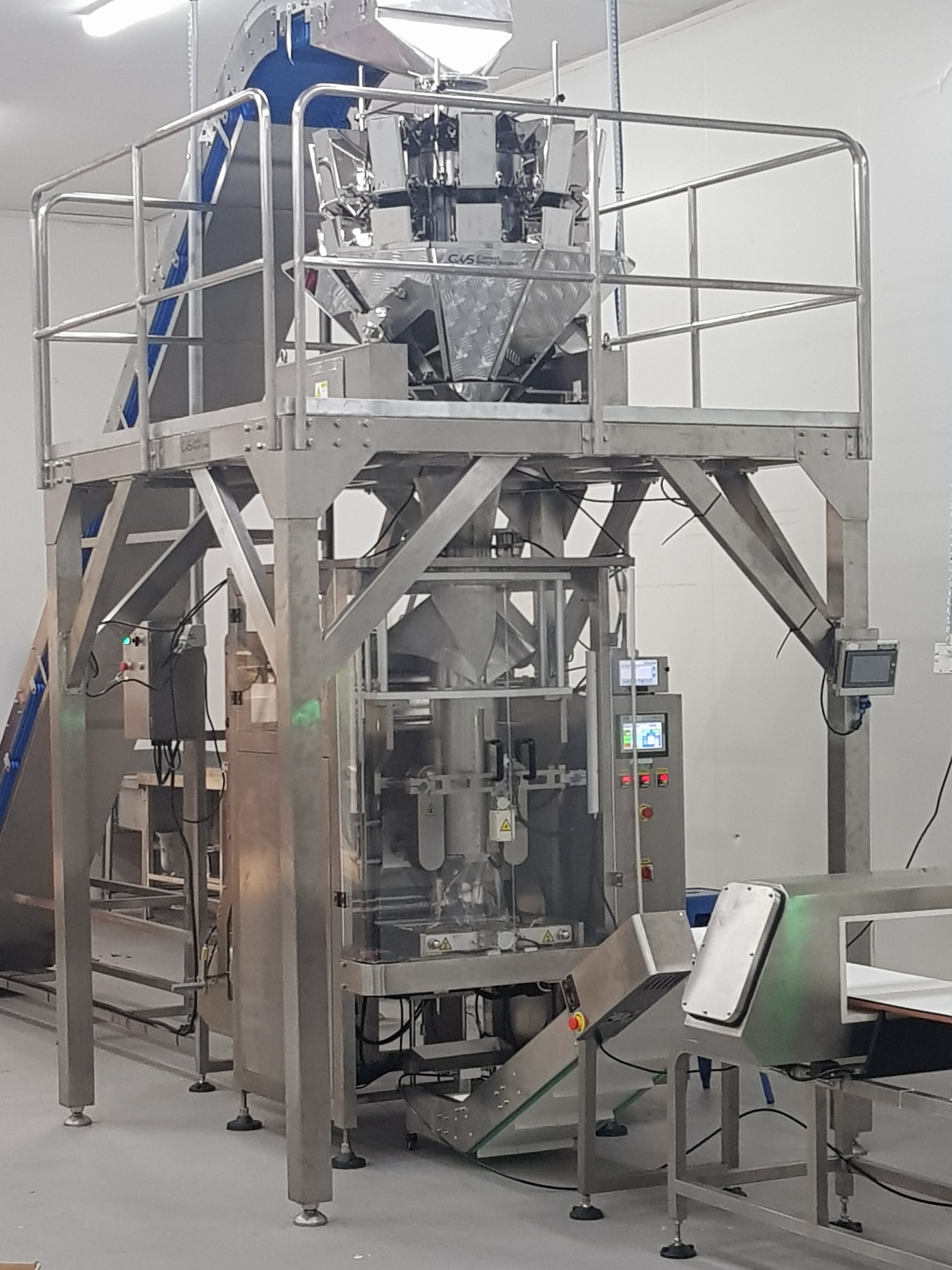 Image of a multihead packing machine